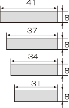 大手材　寸法図